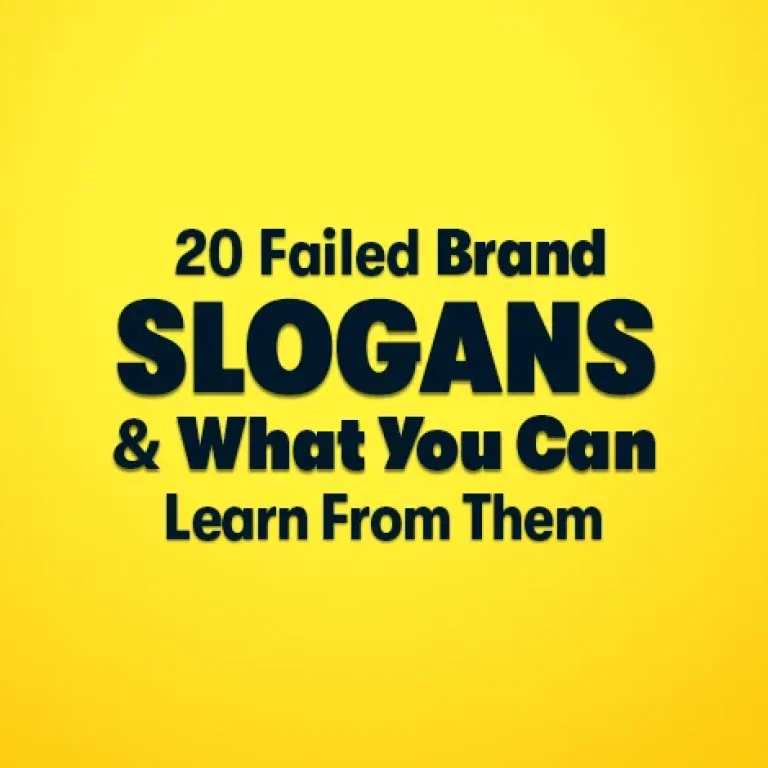 failed brand slogans