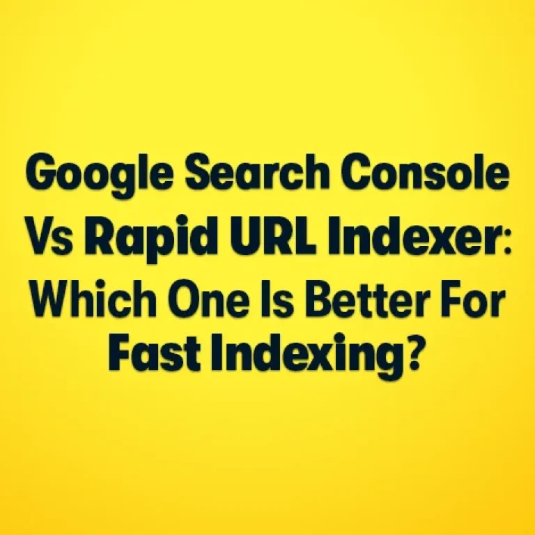 google search console vs rapid url indexer